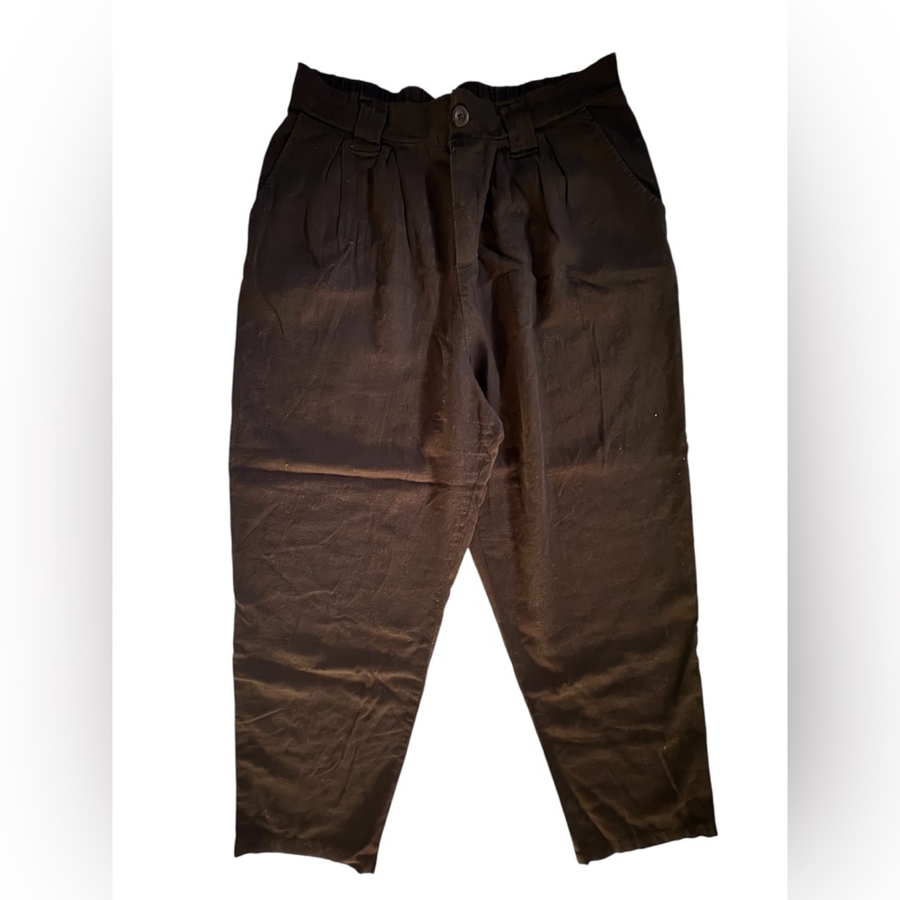 Wild Fable size L linen blend black pants